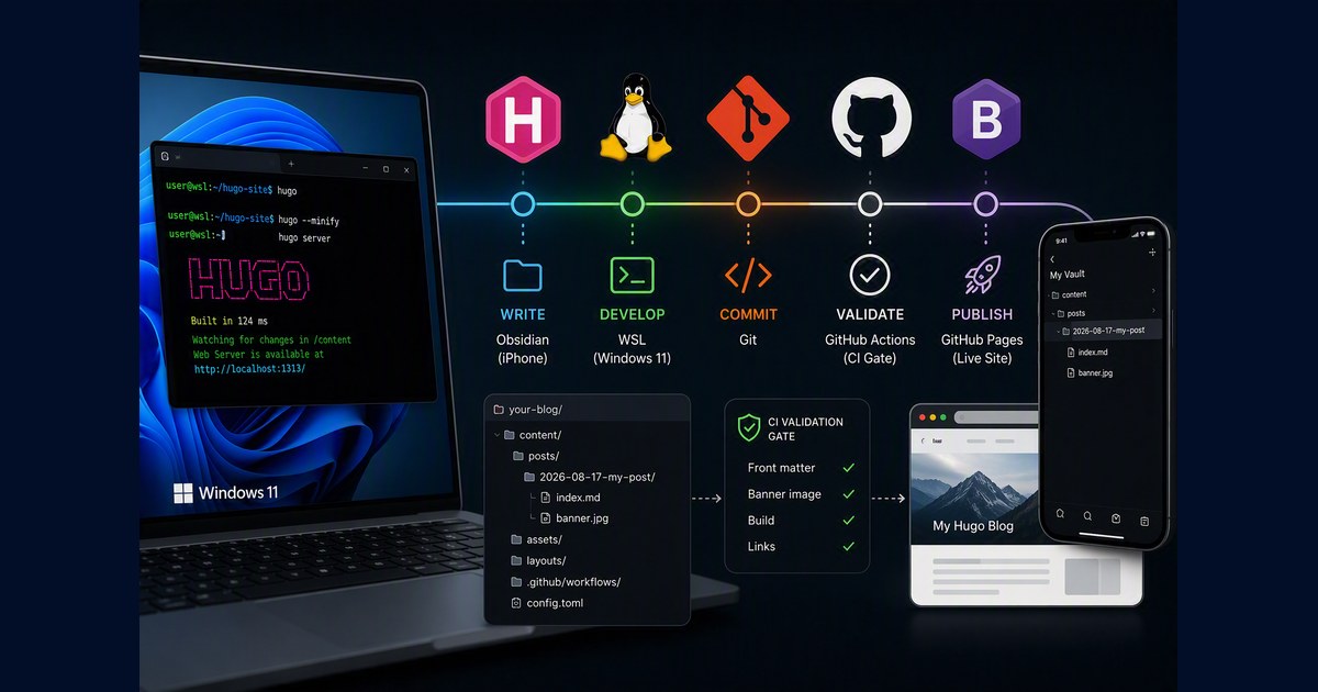 The Complete Hugo Blogging Pipeline