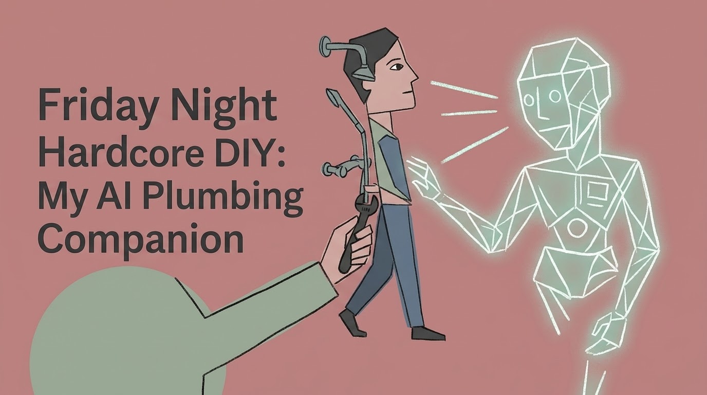 Hardcore DIY Friday: AI and My Plumbing Repair